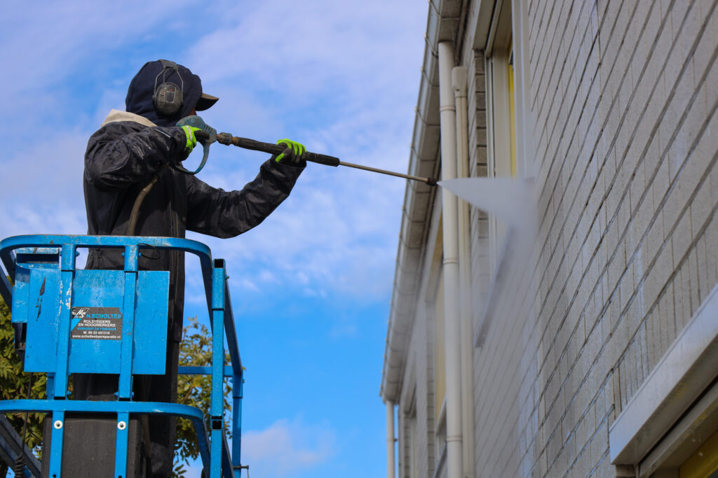 gevel reinigen in Westland