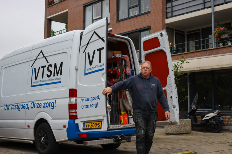 Mutatiewerk in Rotterdam door het bouwbedrijf VTSM